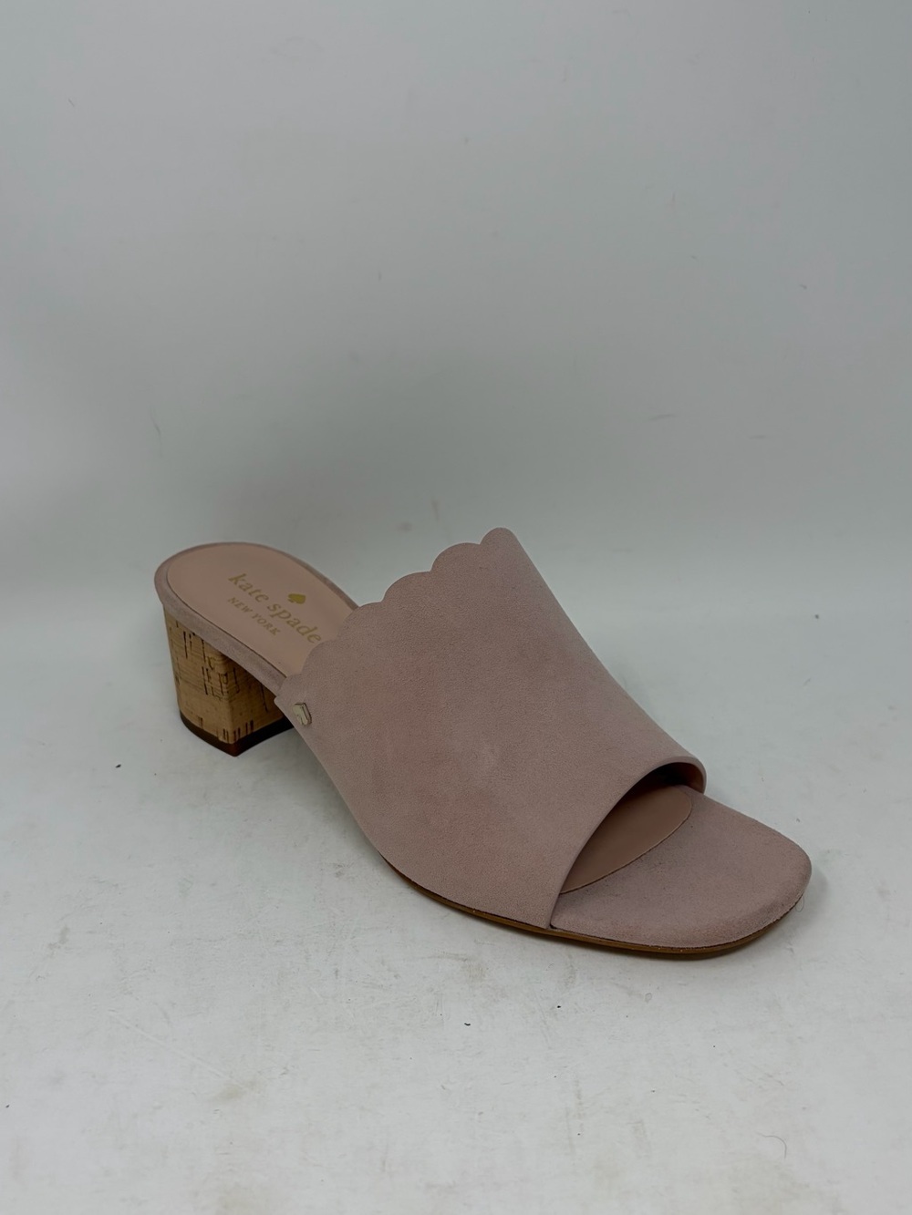 Kate Spade Blythe Pink Suede Sandal Size 8B